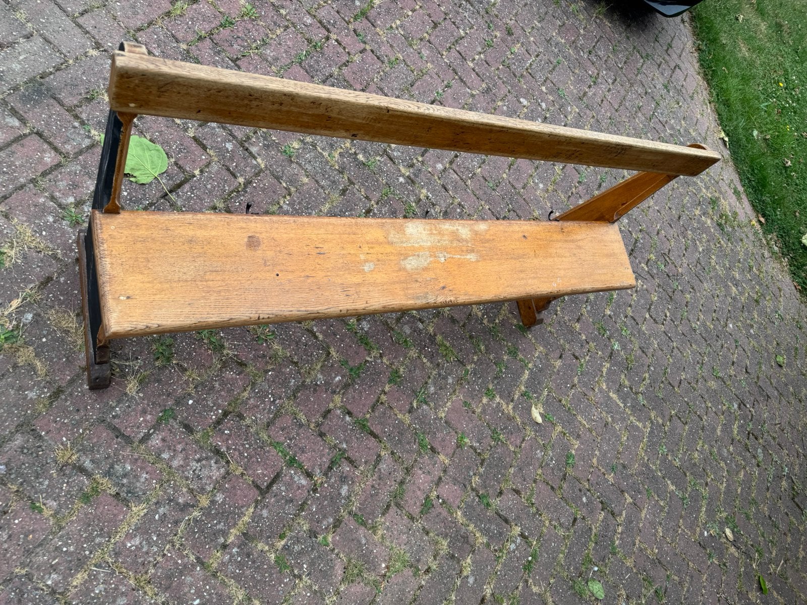 Schoolbank, Antiquités & Art, Antiquités | Meubles | Chaises & Canapés, Enlèvement
