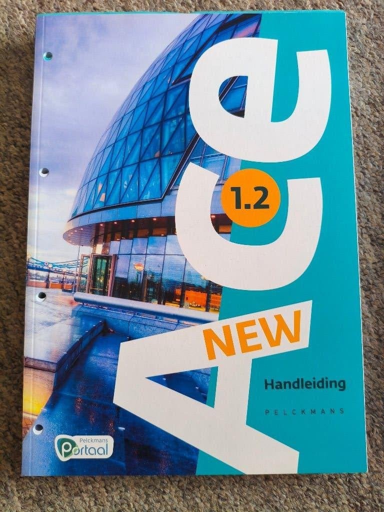 New Ace 1.2 - Handleiding, Ophalen of Verzenden, Nieuw, Overige niveaus, Editions PELCKMANS