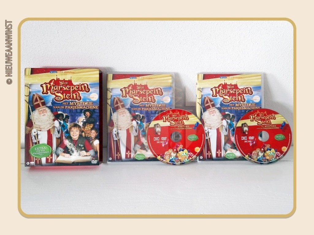 DVD-box Slot Marsepein Stein Mysterie van de pakjesmachine, Envoi, Comme neuf