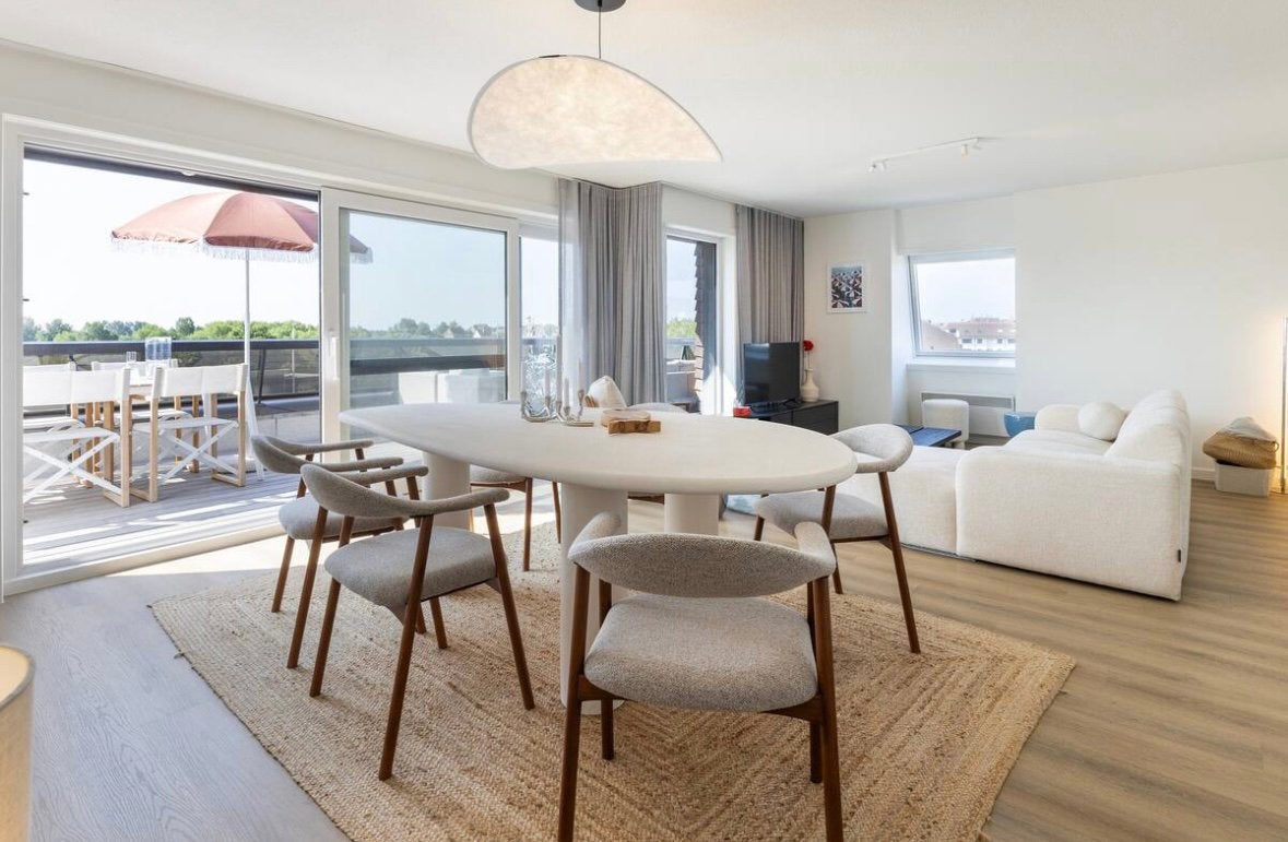 Lichtrijk appartement te huur voor vakantie Oostduinkerke