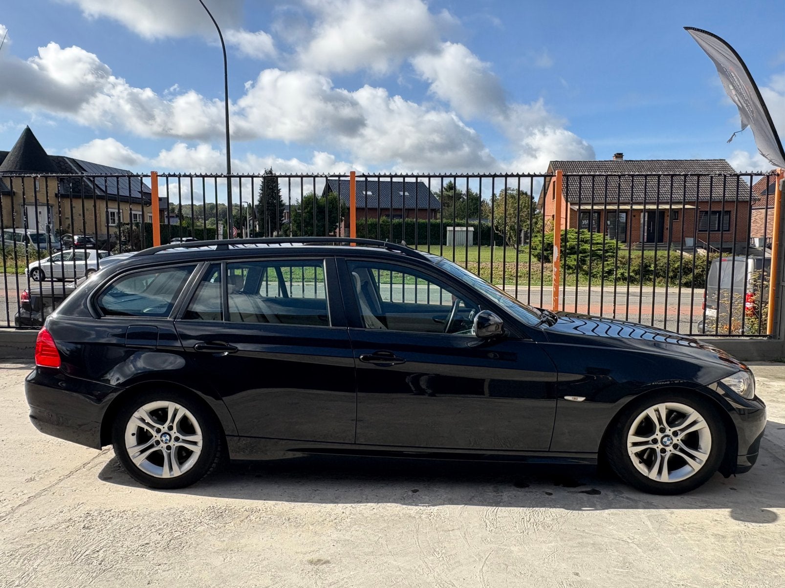 BMW 320D E91 TOURING 168 000KM CARPASS 177CV EURO 5, Auto's, BMW, Achterwielaandrijving, Beige, Zwart, Leder