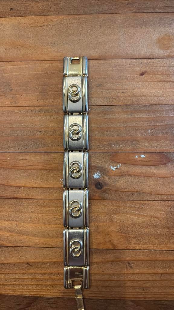 Racelet vintage, Ophalen of Verzenden, Gebruikt, Goud, Overige materialen
