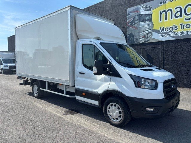 Ford Transit Meubelbak laadbrug, Auto's, Bestelwagens en Lichte vracht, 1995 cc, Euro 6, 2640 kg, Wit