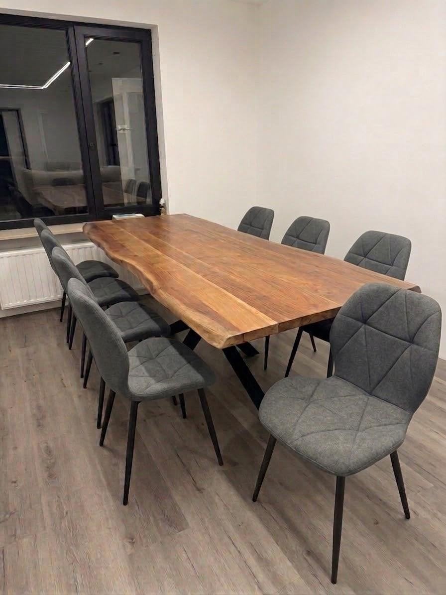 eetkamerstoelen grijs, Ophalen of Verzenden