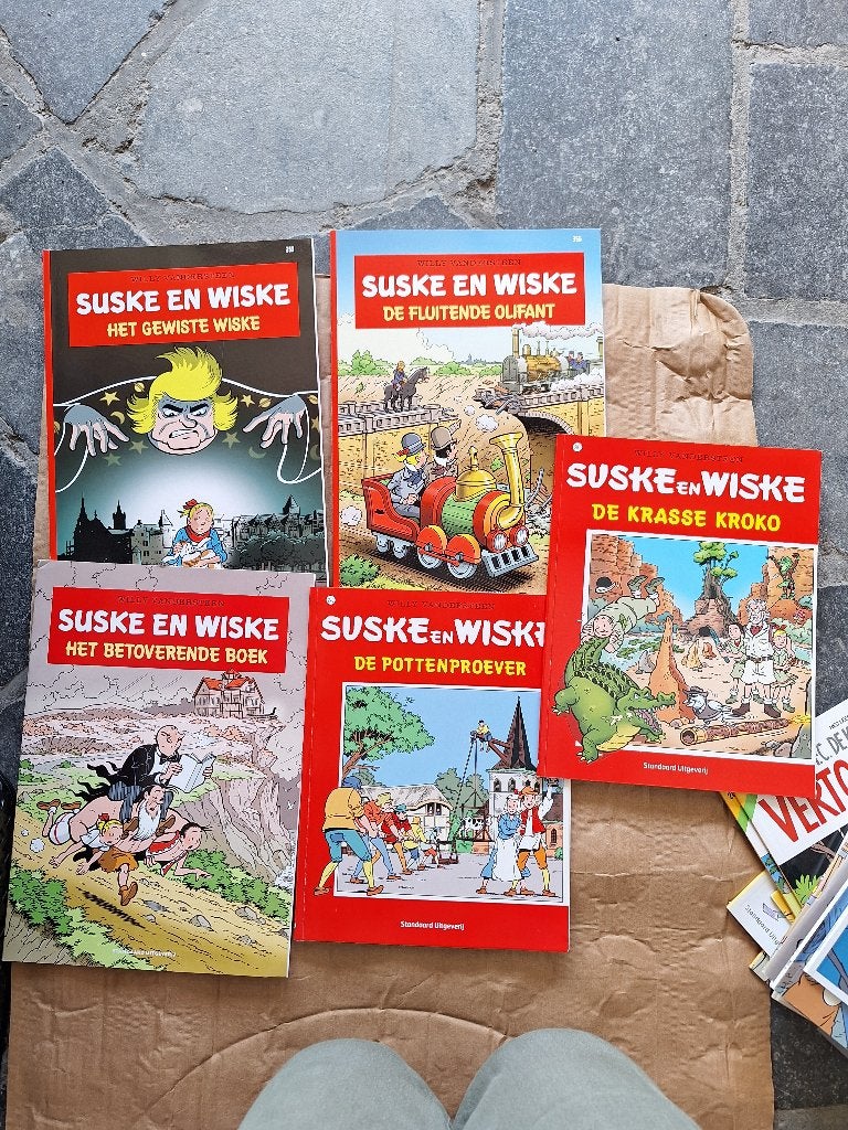 Strips Suske en Wiske, Meerdere stripboeken, Ophalen, Zo goed als nieuw