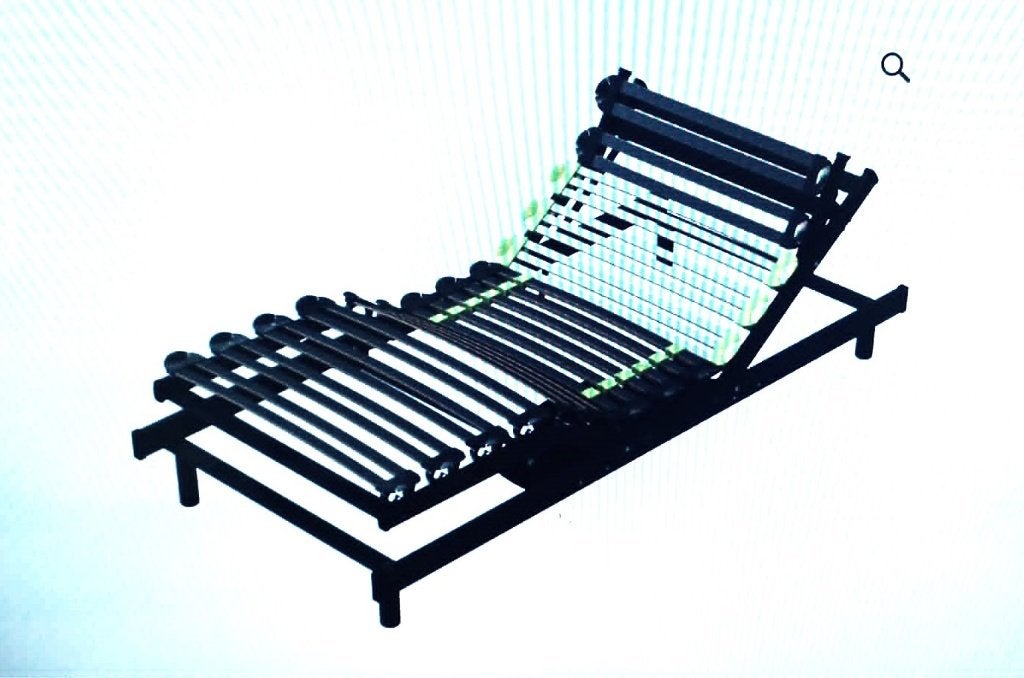 SOMMIER ECOFLEX electrique 120x200, Maison & Meubles, Enlèvement, 200 cm, Une personne, Comme neuf