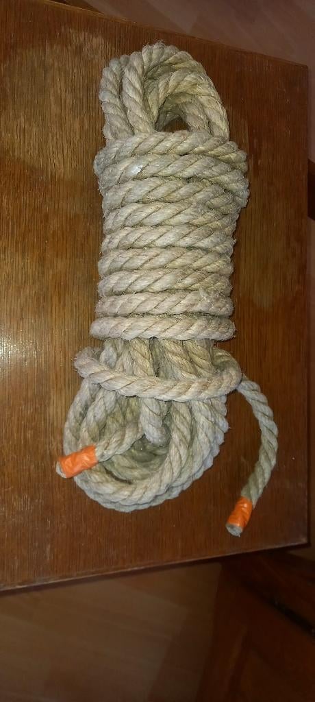 corde épaisse de 10 m environ 1,8 à 2 cm, Caravanes & Camping, Enlèvement ou Envoi, Comme neuf