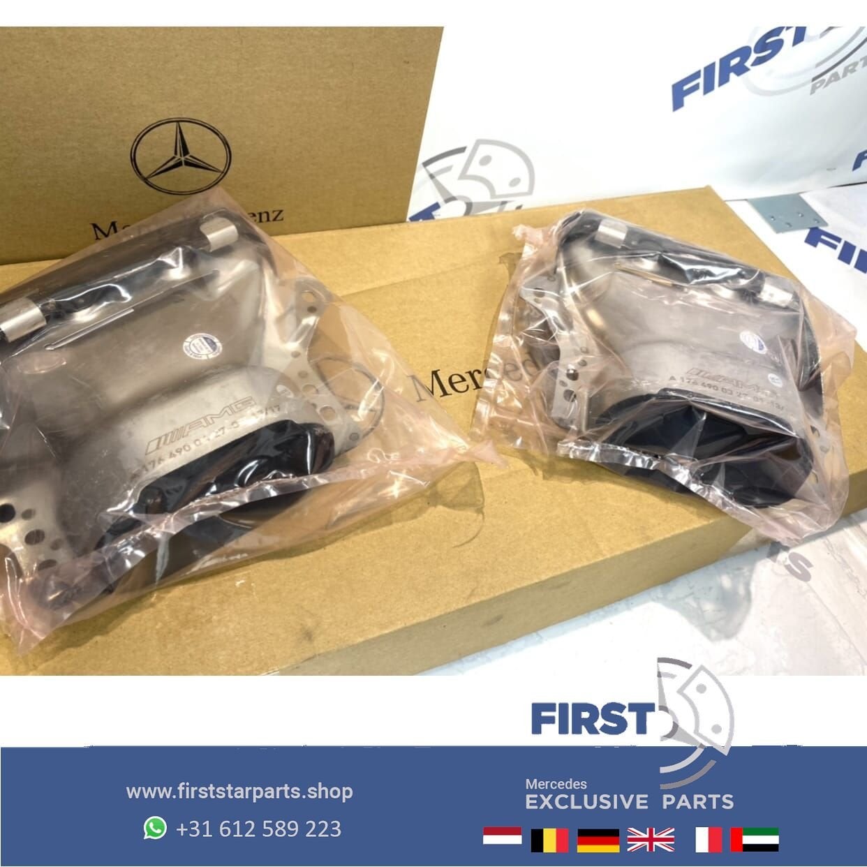 W176 A45 W117 CLA45 W156 GLA45 AMG UITLAAT SIERSTUK ZWART LI, Gebruikt, -, Ophalen of Verzenden, -