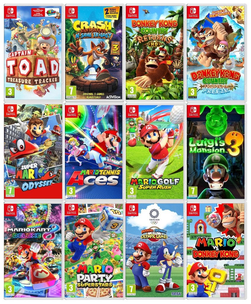 Nintendo Switch + 40 JEUX, Consoles de jeu & Jeux vidéo, Jeux | Nintendo Switch, Enlèvement ou Envoi, Aventure et Action, Comme neuf