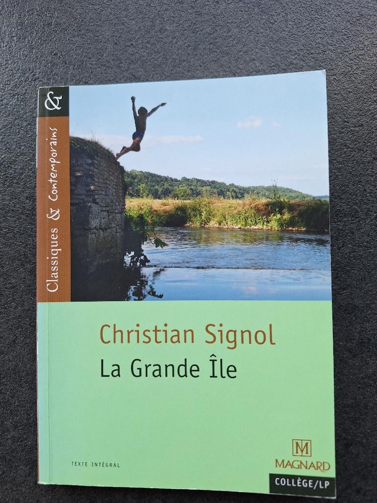 La grande île - Christian Signol, Livres, Enlèvement, Comme neuf, Christian Signol
