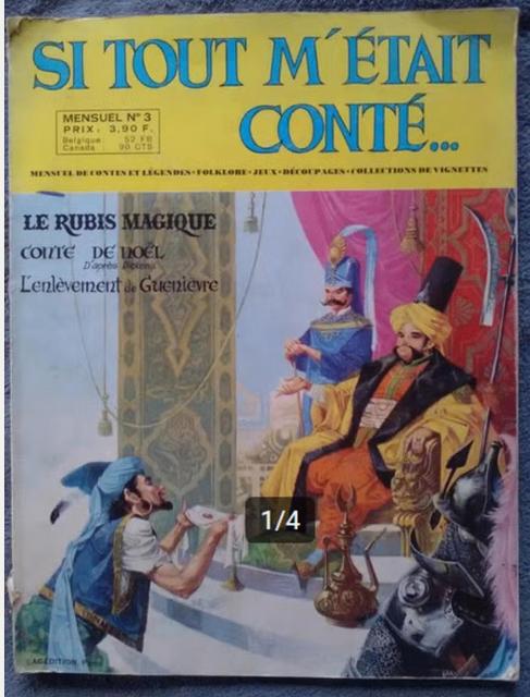 "Si tout m'était conté..." (1971), Enlèvement ou Envoi, Fiction, Utilisé, Collectif