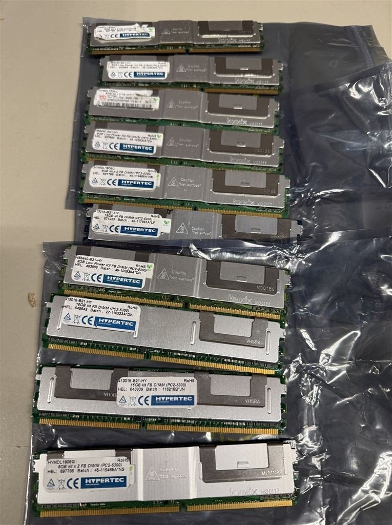 geheugen - 64GB 8x8GB memory ram Dell Precision workstation, Enlèvement ou Envoi, Comme neuf
