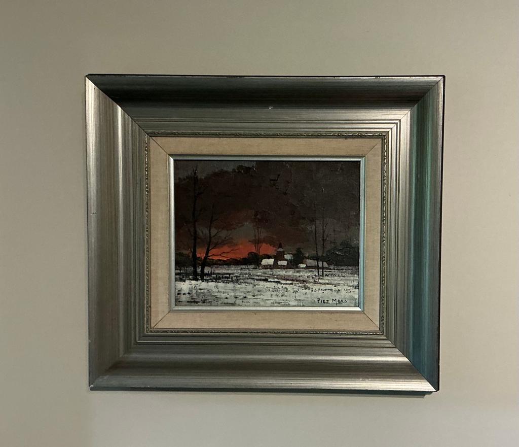 Lot 21. Peinture l'huile. 300/240. Cadre 530/430., Antiquités & Art, Art | Peinture | Classique, Enlèvement ou Envoi