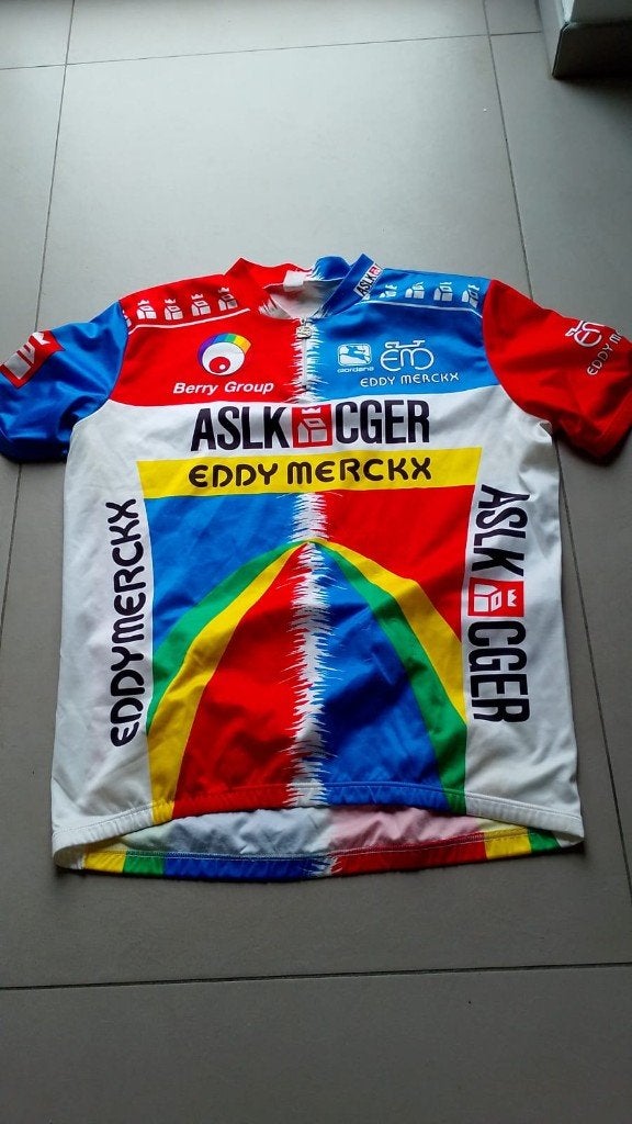 wielershirt Eddy Merckx ASLK XXXL, Ophalen of Verzenden
