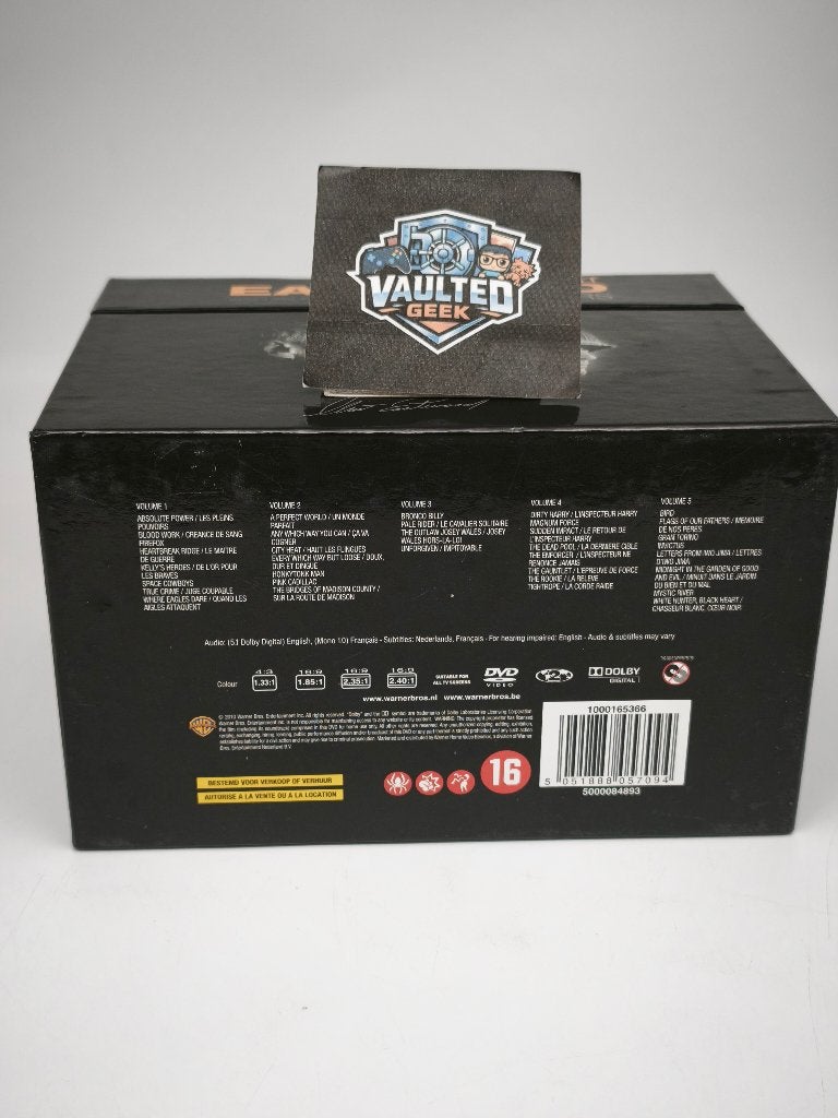Clint Eastwood 35 Films 35 Years DVD Box, Gebruikt, Actie, Ophalen of Verzenden, Engels