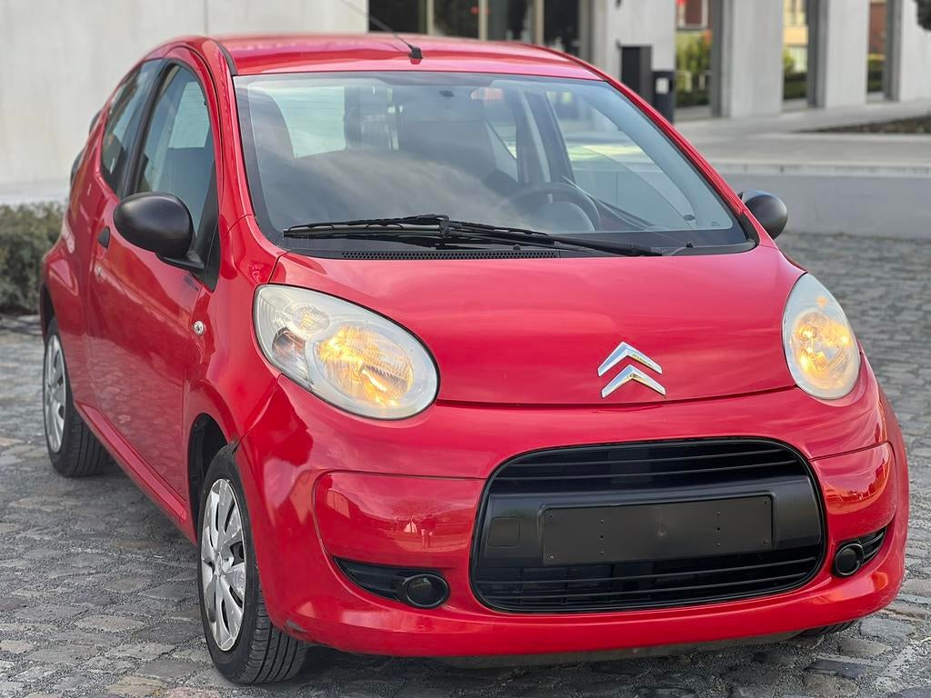 Citroën C1 1.0 Euro 5, Autos, Rouge, Euro 5, Achat, Boîte manuelle