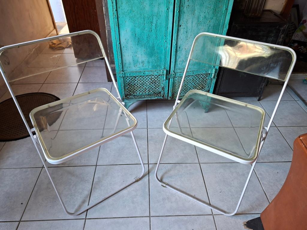 Rares chaises pliantes elios colle d’elsa, Enlèvement