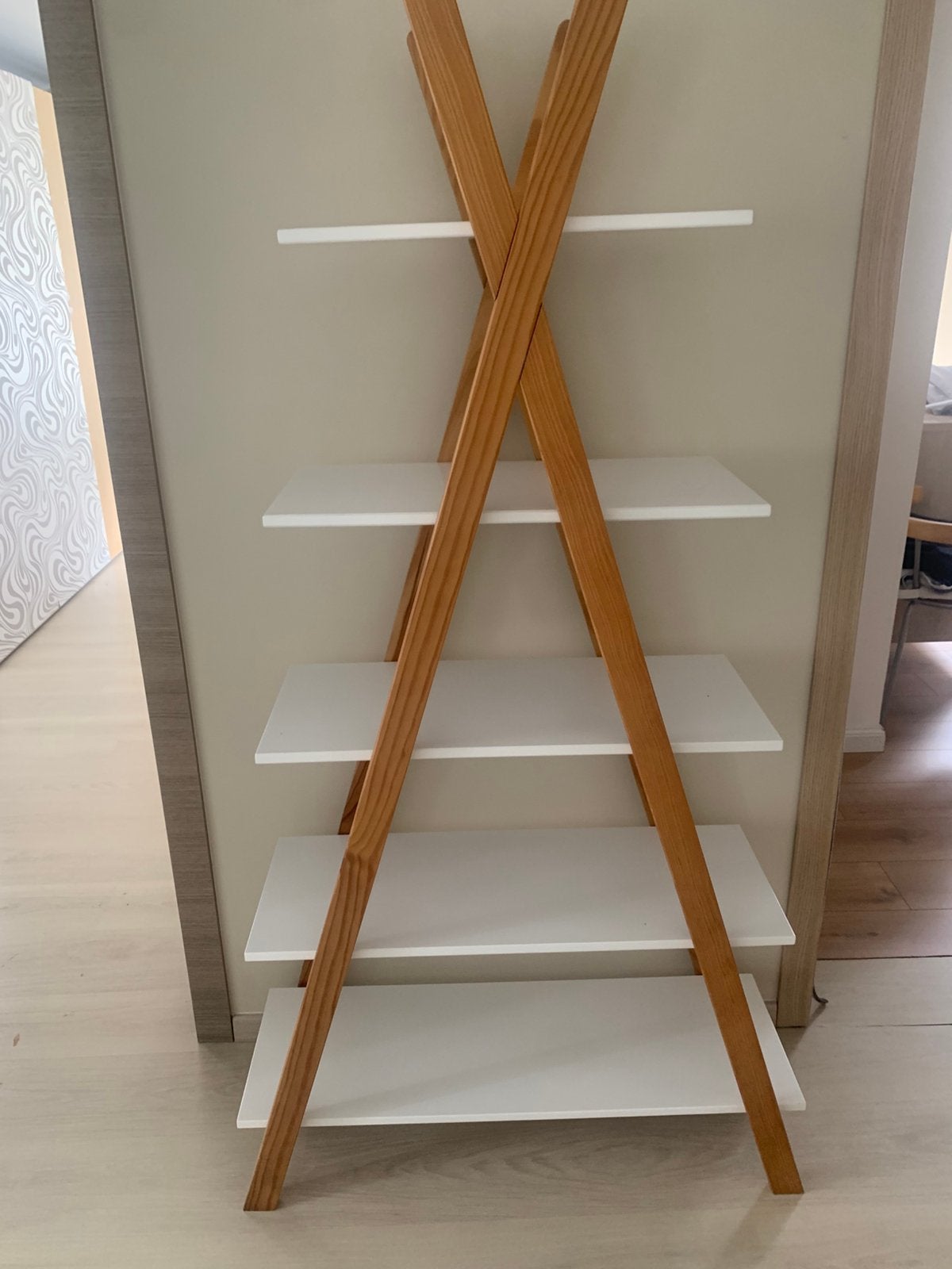 Étagère moderne, Maison & Meubles, Enlèvement, Comme neuf, Étagère, Bois