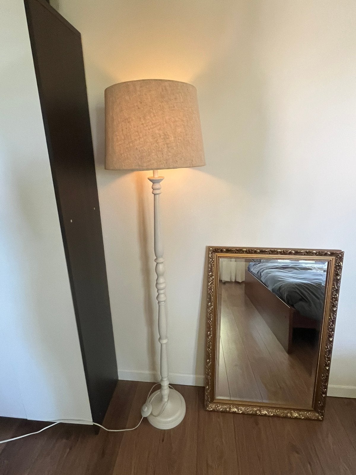 Staande lamp 162 hoog, kap doorsnede 34cm, Huis en Inrichting, Ophalen