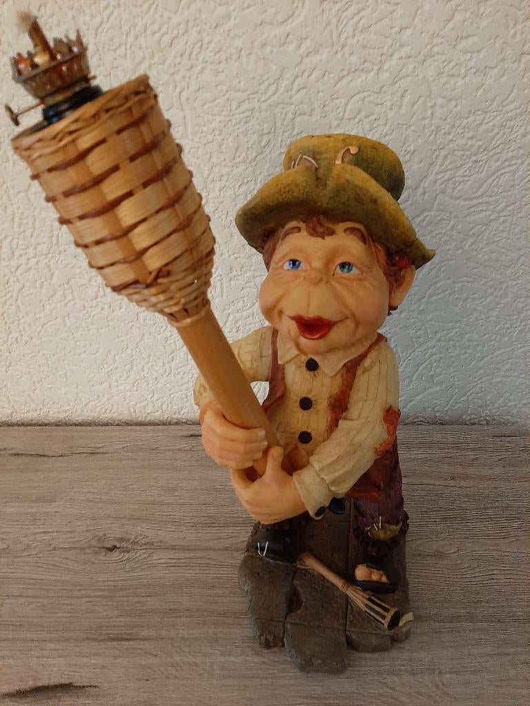 laven efteling Lakkel met zijn fakkel, Enlèvement ou Envoi, Comme neuf, Statue ou Poupée