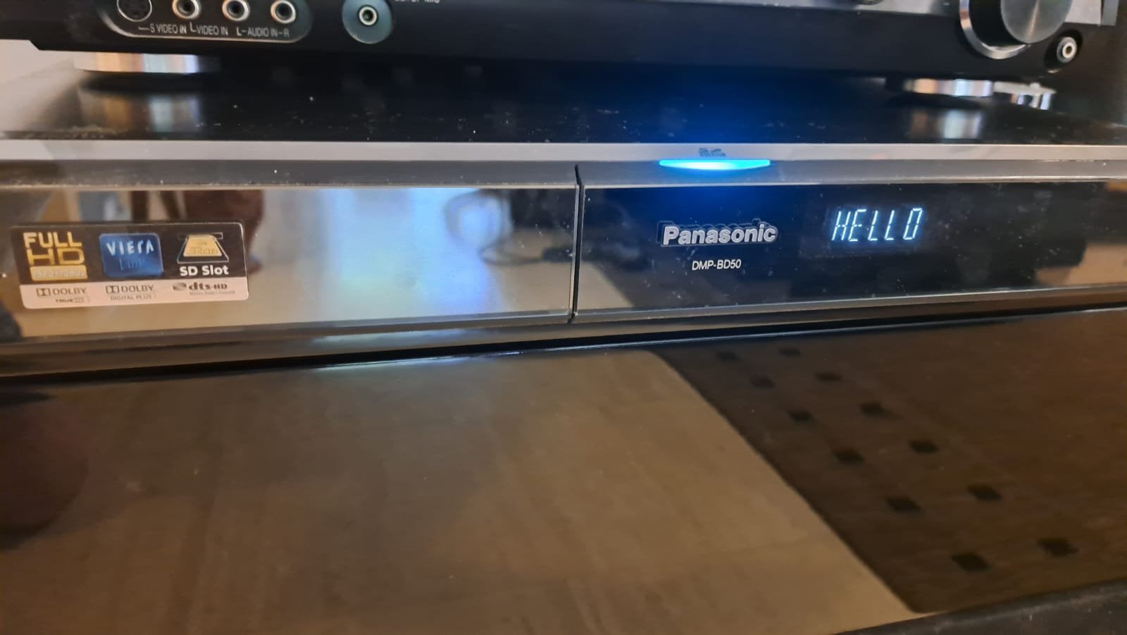 Lecteur Blue-Ray Panasonic, TV, Hi-fi & Vidéo, Lecteurs DVD, Enlèvement, Comme neuf, Panasonic