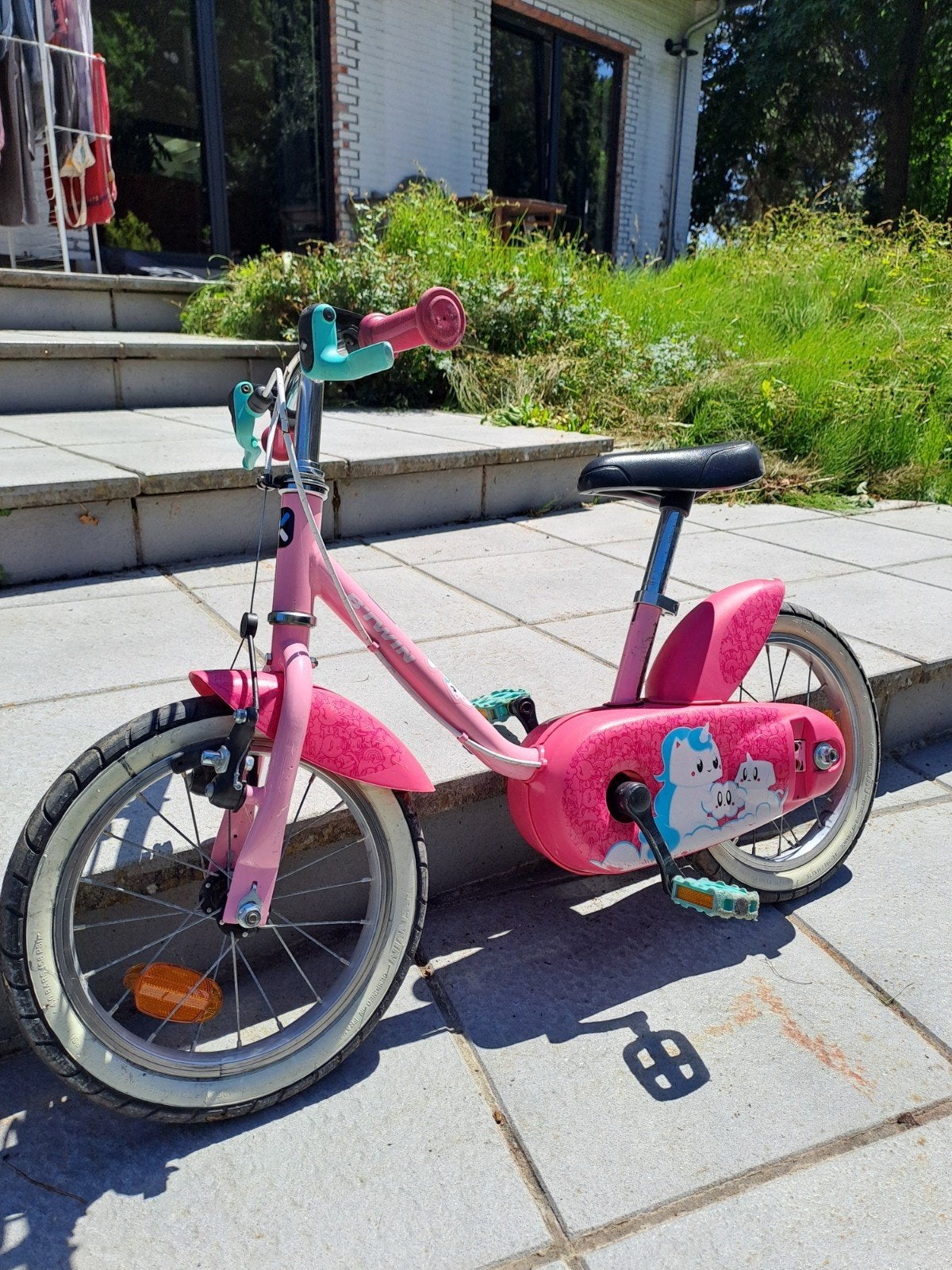 Kleuterfiets / kinderfiets 14', Ophalen