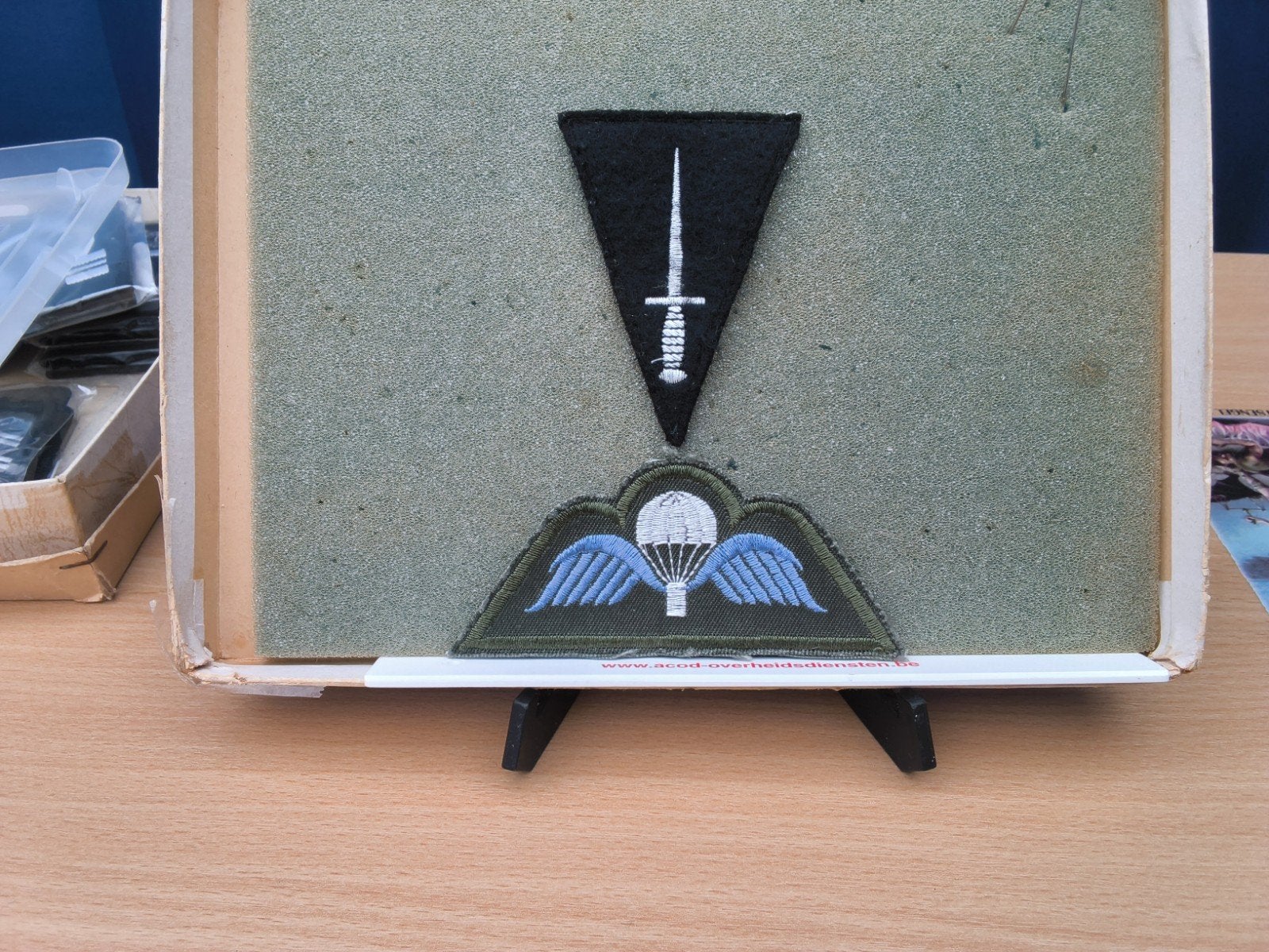 2 kentekens para commando, Verzamelen, Ophalen of Verzenden