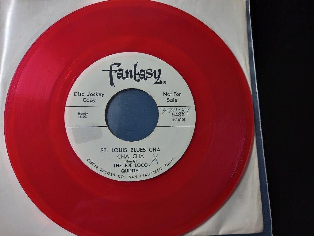 The Joe Loco Quintet - St.Louis Blues cha Cha Cha '7 Popcorn, 7 inch, Ophalen of Verzenden, Zo goed als nieuw, Jazz en Blues