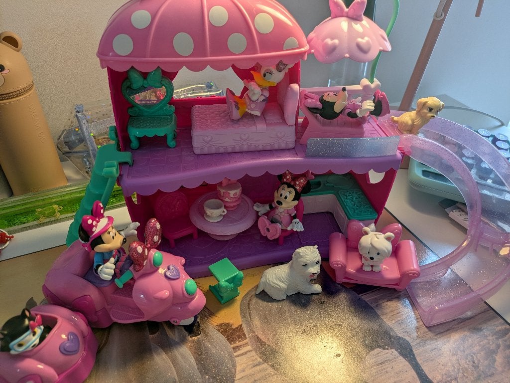 Huis van Minnie Mouse, Ophalen, Gebruikt, Poppenhuis