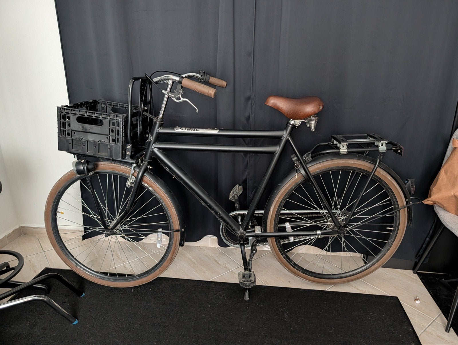 Popal daily dutch herenfiets, Ophalen