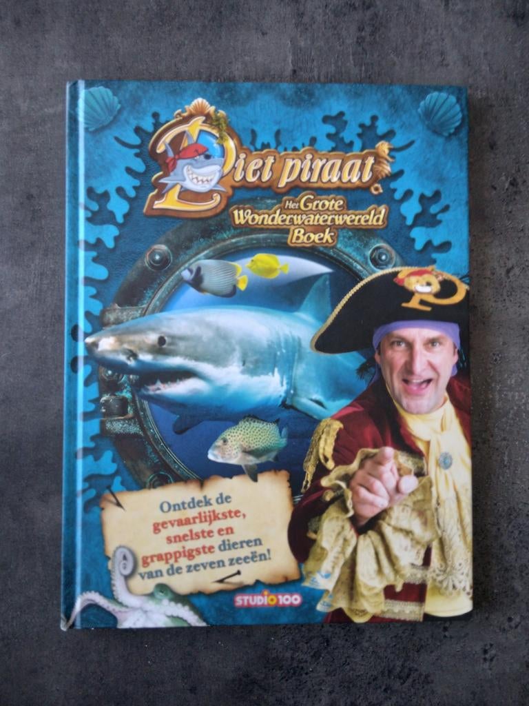 Piet Piraat - Het grote wonderwaterwereld dierenboek, Ophalen of Verzenden, Gert Verhulst