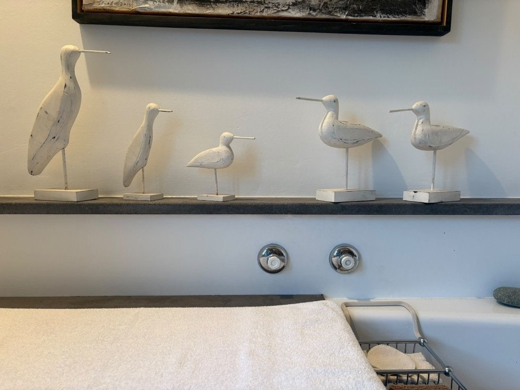 houten vogels eenden decoratie, Antiek en Kunst, Ophalen