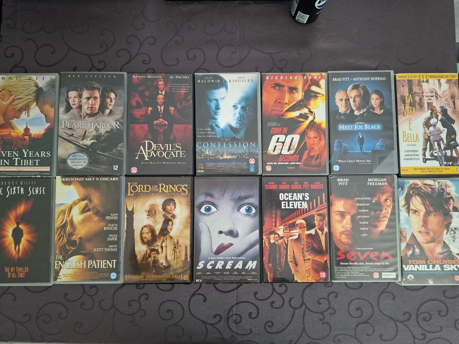 14x VHS Top Films (Oscar,Grand jury Cannes,..., Hobby en Vrije tijd, Ophalen of Verzenden