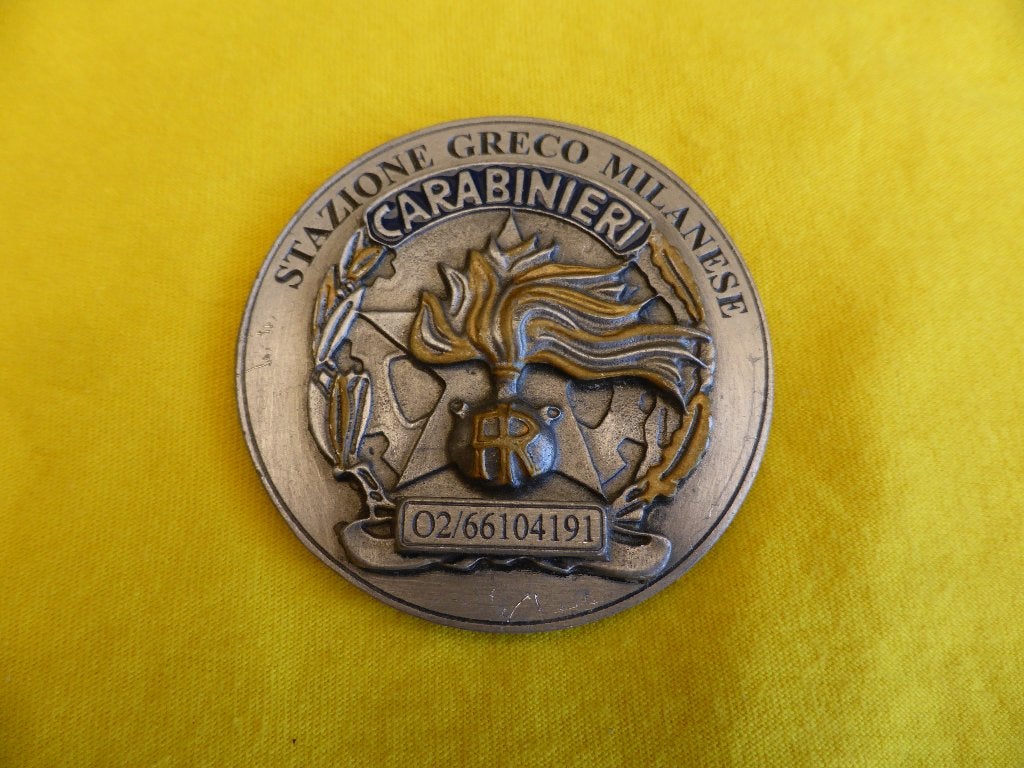 Erepenning van de Italiaanse Carabinieri, Ophalen of Verzenden, Rijkswacht, Lintje, Medaille of Wings