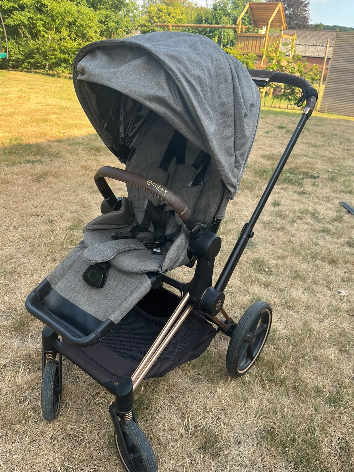 Cybex Priam rose goud, Kinderen en Baby's, Buggy's, Gebruikt, Voetenzak, Ophalen