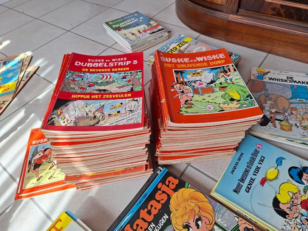 Strips Suske en Wiske, Meerdere stripboeken, Ophalen, Gelezen