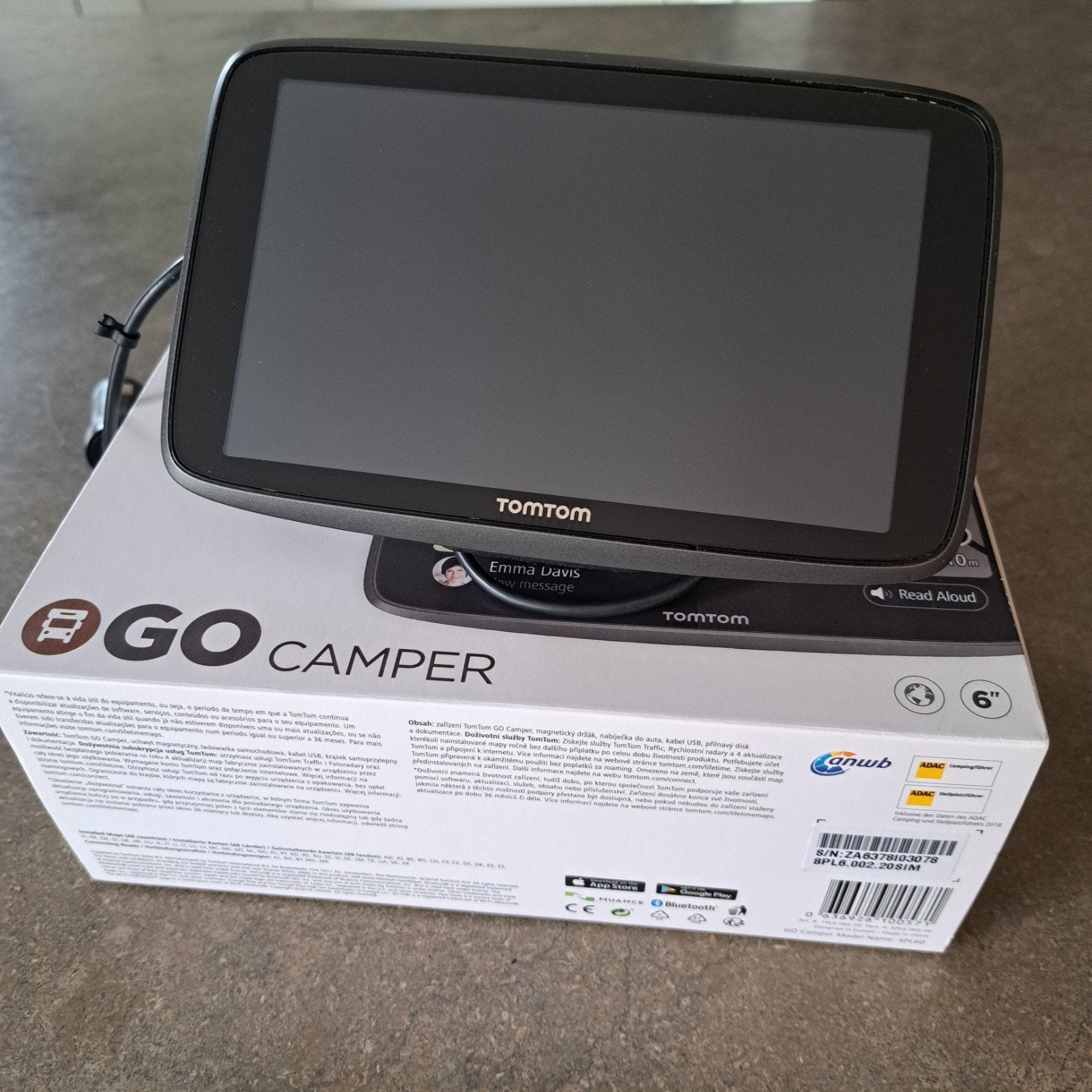 TomTom GO CAMPER 6'', Autos : Divers, Navigation de voiture, Enlèvement ou Envoi, Comme neuf
