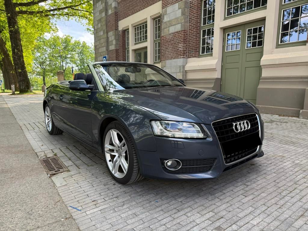 Audi A5 Cabrio 3.0tdi Quattro automatique bi-xénon Propre, Autos, Euro 5, Achat, Entreprise, Cabriolet