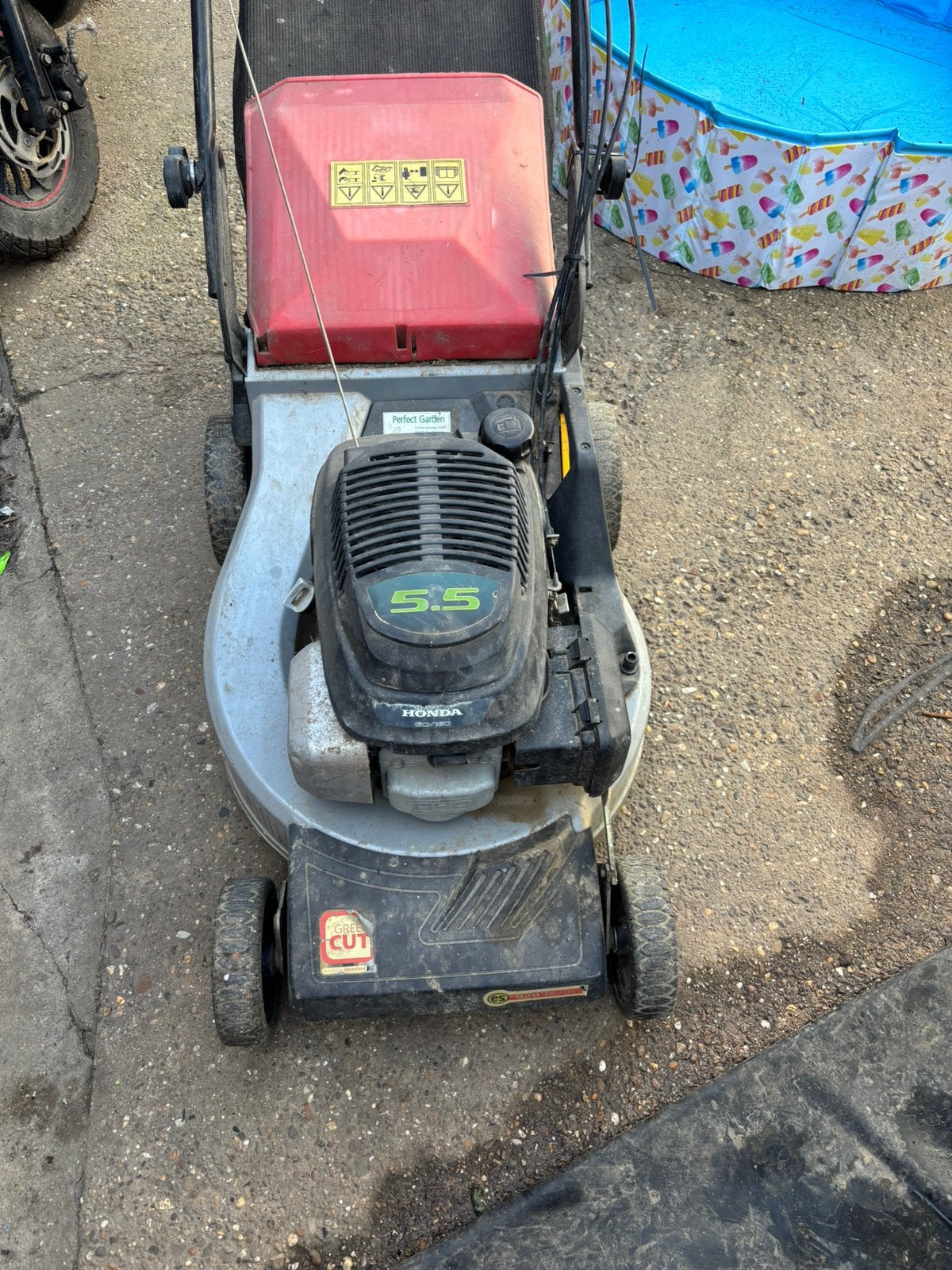 Grasmaaier honda 5.5 gcv 160 zelftrekker, Tuin en Terras, Grasmaaiers, Ophalen, Zo goed als nieuw