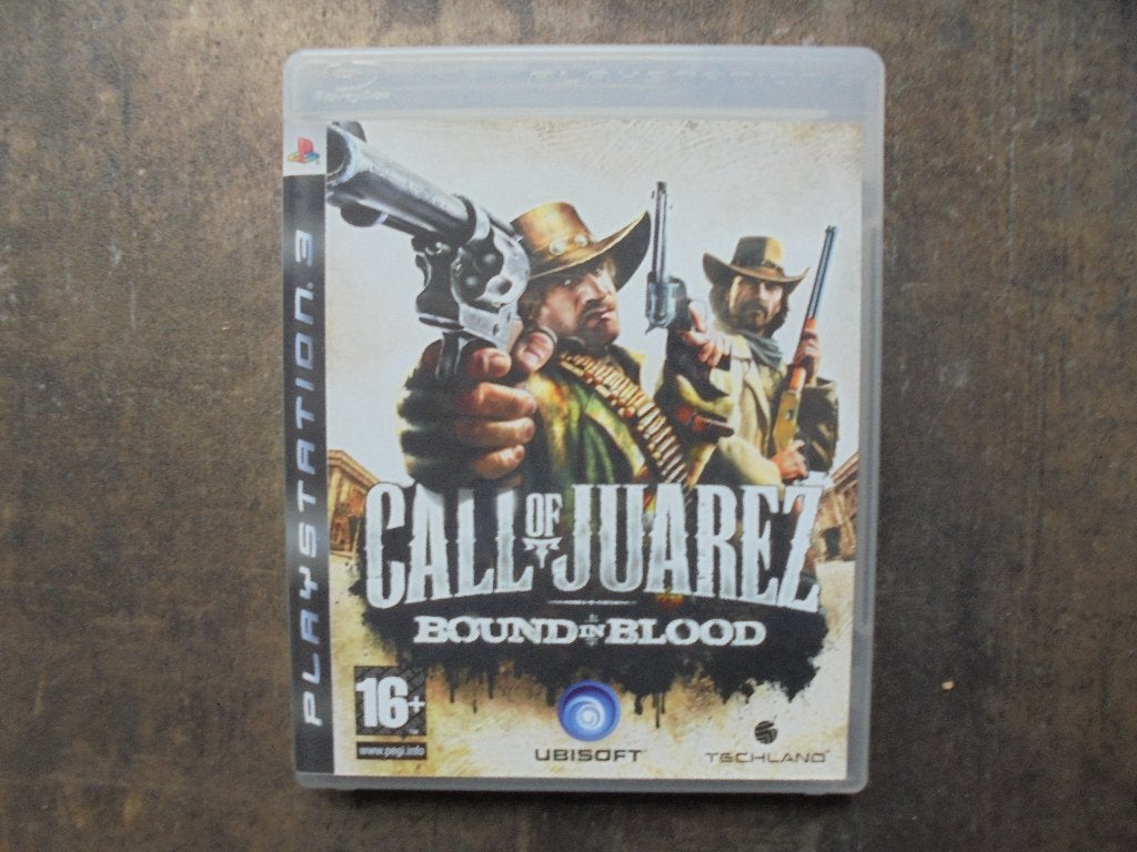 Call Of Juarez Bound In Blood voor PS3 (zie foto's), Consoles de jeu & Jeux vidéo, Shooter, Enlèvement ou Envoi, 1 joueur, À partir de 16 ans