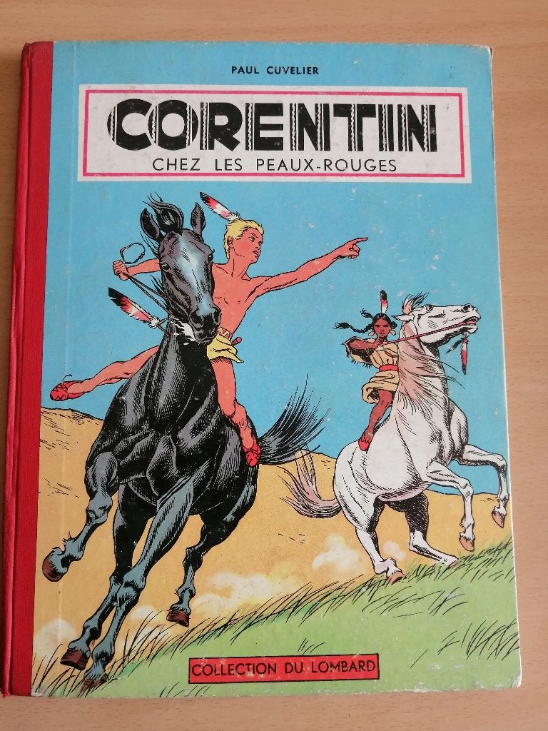 BD Corentin chez les peaux-rouges de Paul Cuvelier E.O.1956, Une BD, Enlèvement ou Envoi