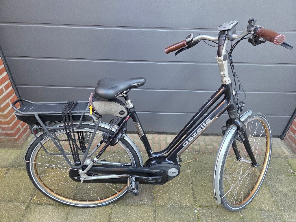 Dames Ebike, Fietsen en Brommers, Ophalen, Gebruikt, Velgrem, 47 tot 50 cm
