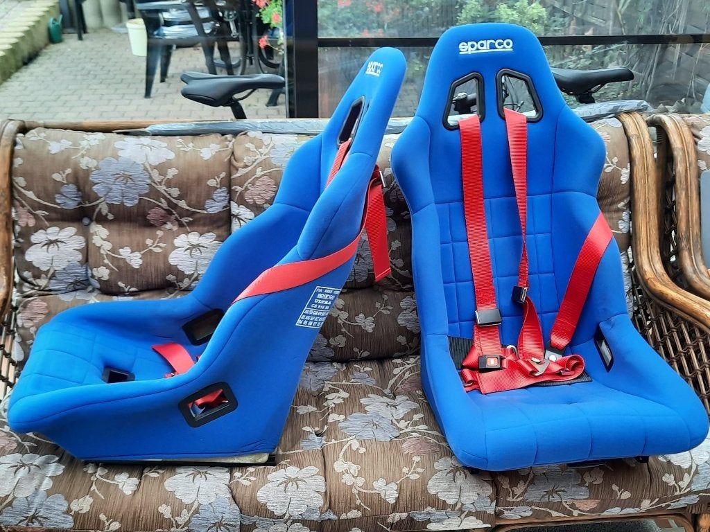 Sièges baquets Sparco, Enlèvement, Utilisé