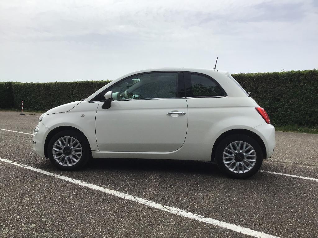 Fiat 500, Auto's, Fiat, 4 zetels, Euro 6, Wit, Bedrijf