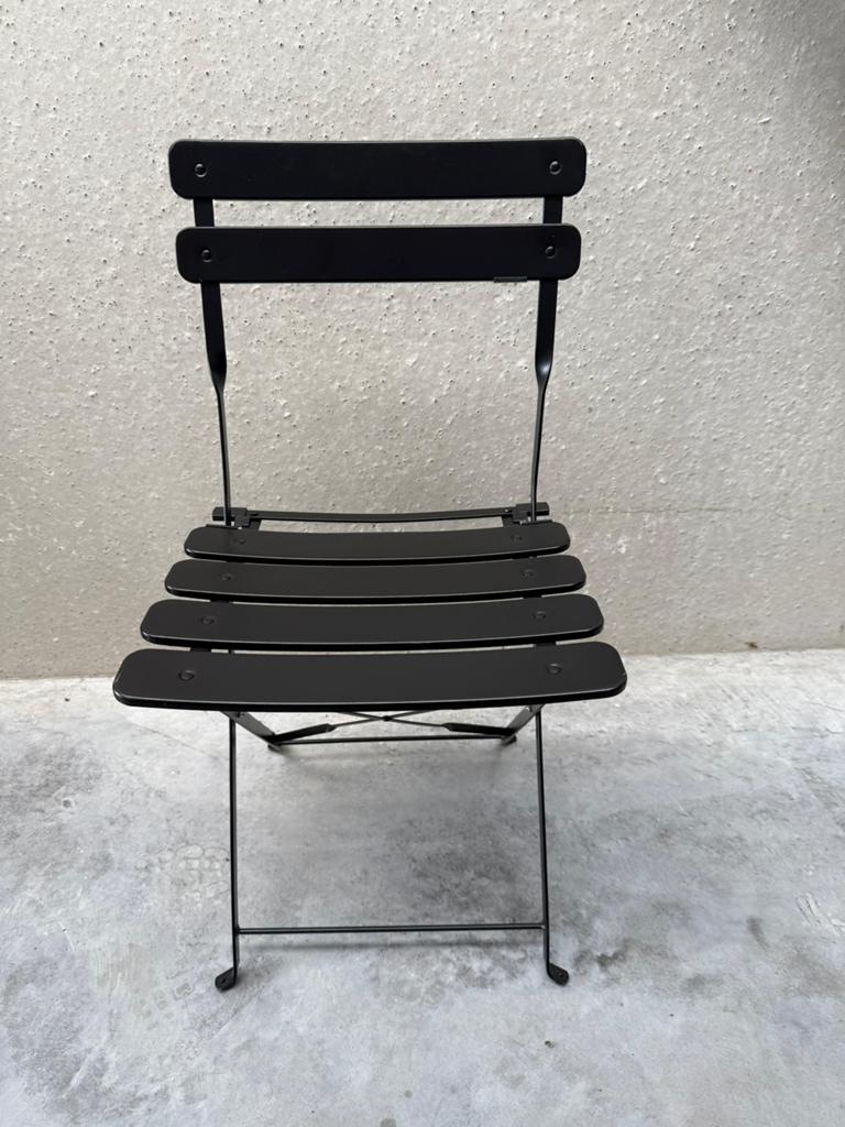 Bistrostoelen zwart - 12 stuks - afzonderlijk te koop, Comme neuf, Enlèvement, Cinq, Six Chaises ou plus, Métal