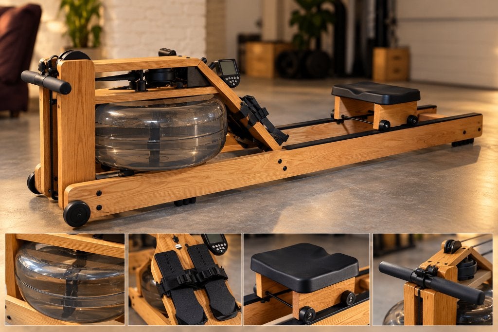 Rameur WaterRower en bois – excellent état, Rameur, Comme neuf, Enlèvement, Autres matériaux