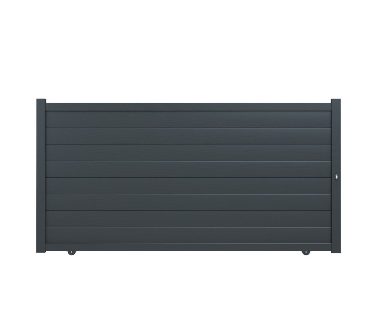 Aluminium schuifpoort, Ophalen of Verzenden, Zo goed als nieuw, Aluminium