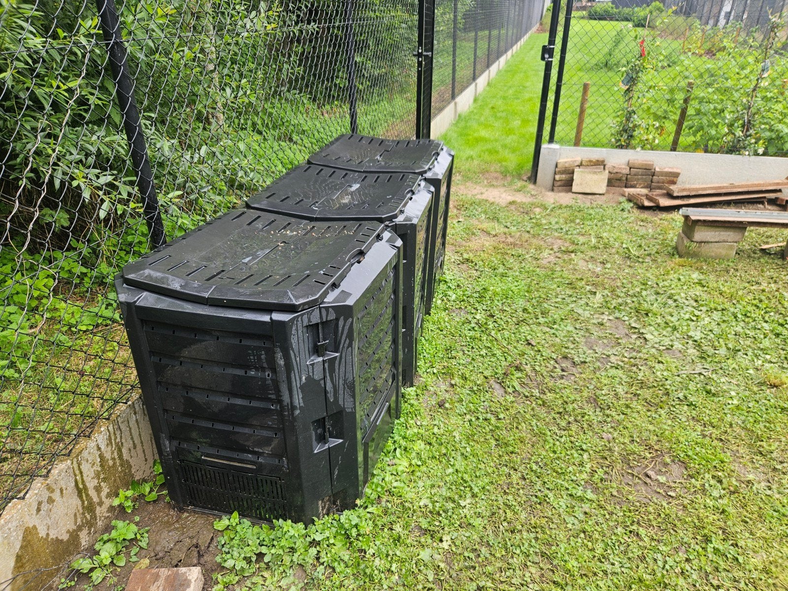 Compostbakken 1200 liter, Ophalen, Kunststof