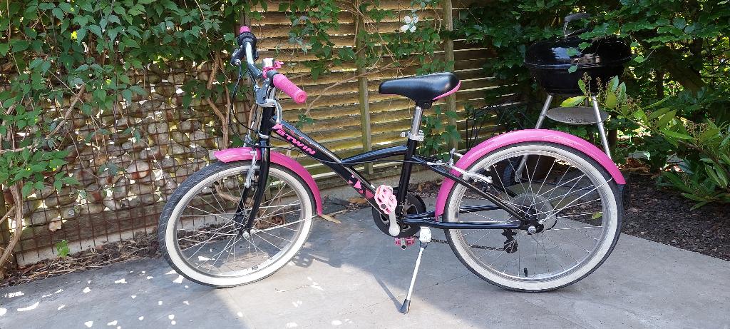 Meisjesfiets 6 versnellingen, Ophalen, Velgrem, Versnellingen, Zo goed als nieuw