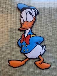 Figurine vintage Donald (Walt Disney productions 1973)., Enlèvement ou Envoi, Donald Duck, Comme neuf, Statue ou Figurine
